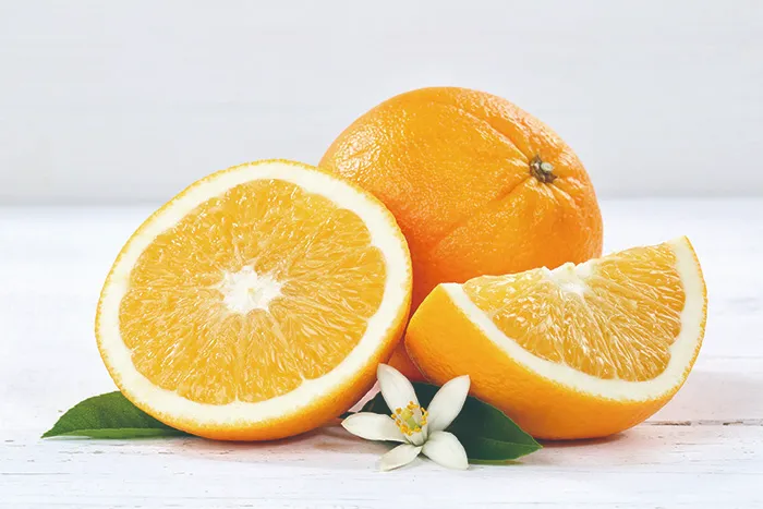 CMYKモードのオレンジの写真